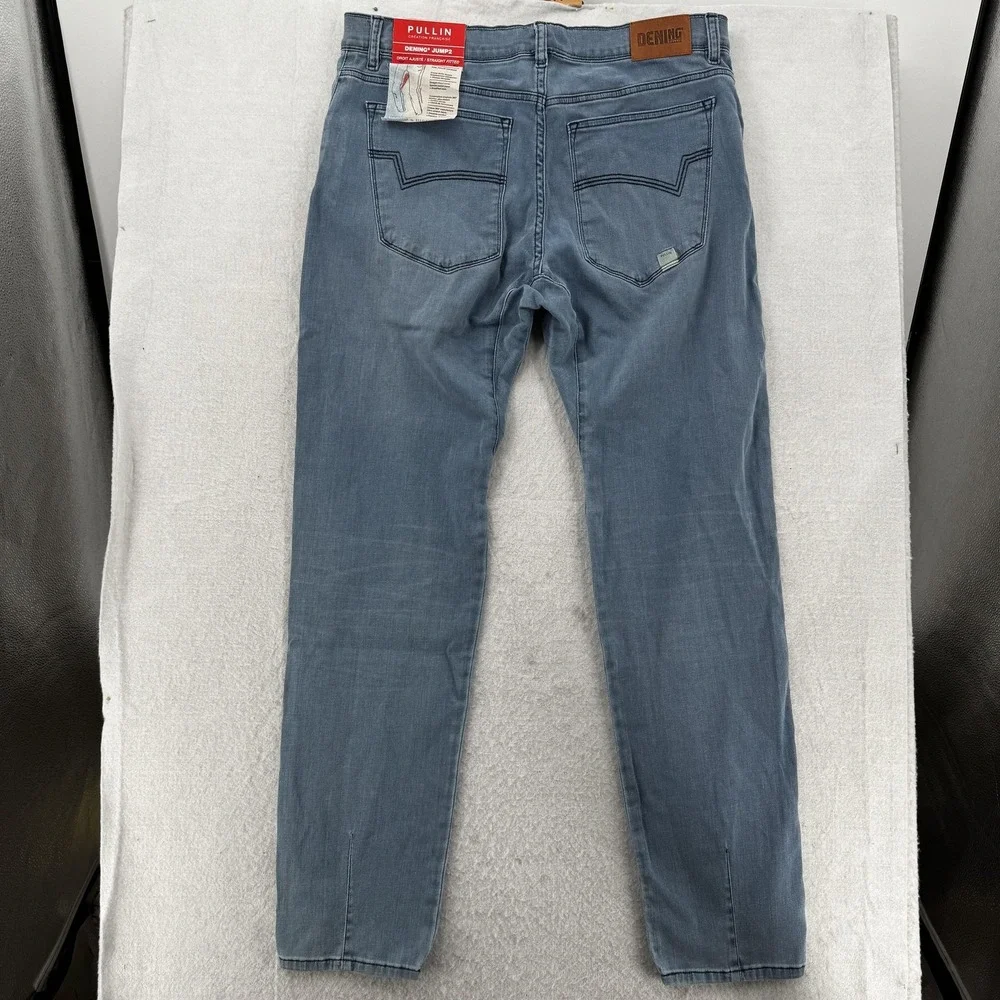Pullin Dening Jump 2 Jeans Mens XL Straight Fit‎ French Denim Stretch Pants NWT